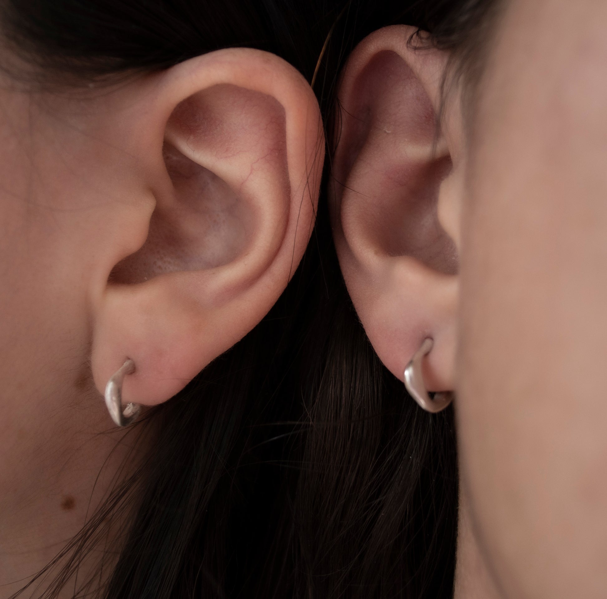 candongas pequeñas en plata